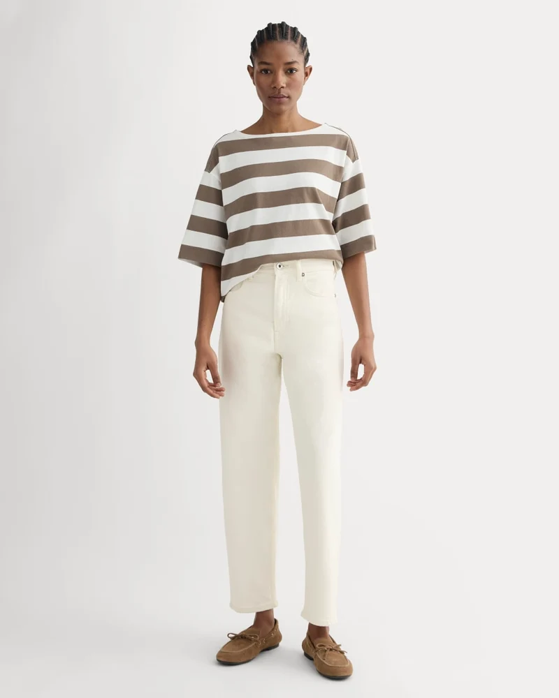 The Way-High® Jean 2.0 | Calico Ecru | 27.5” Inseam
