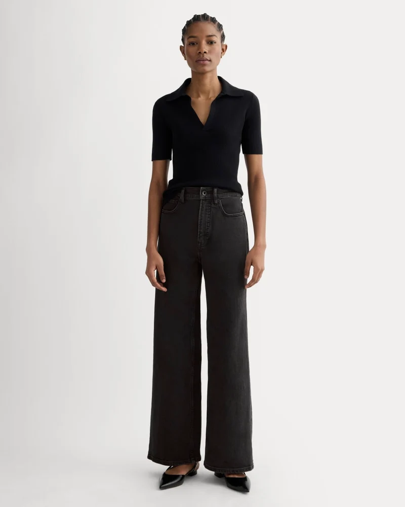 The Way-High® Sailor Jean 2.0 | Washed Black | 31.5" Inseam