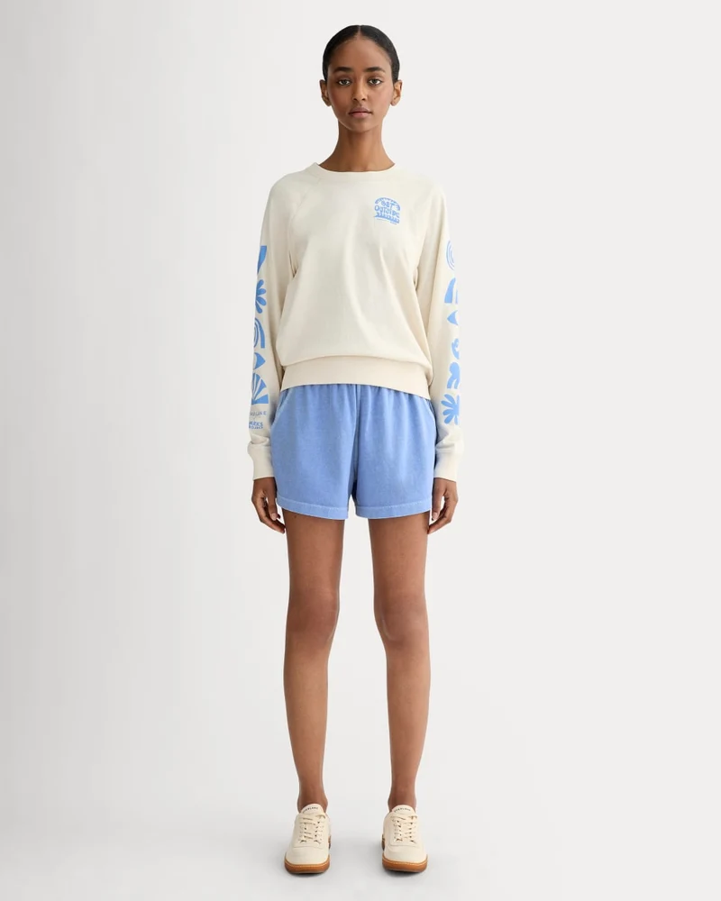 The Off-Duty Short | Granada Sky Blue Garment Dye