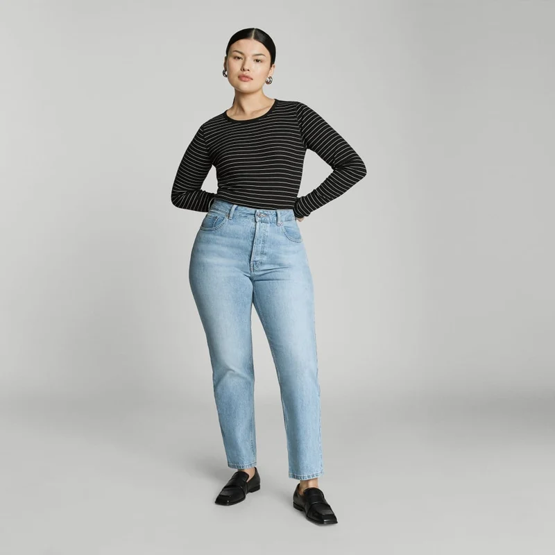 The '90s Cheeky Hourglass Jean | Vintage Sunbleached Blue | 28.5" Inseam