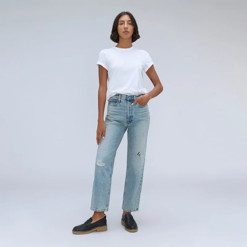 The Rigid Way-High® Jean | Paint Splatter | 27.5" Inseam