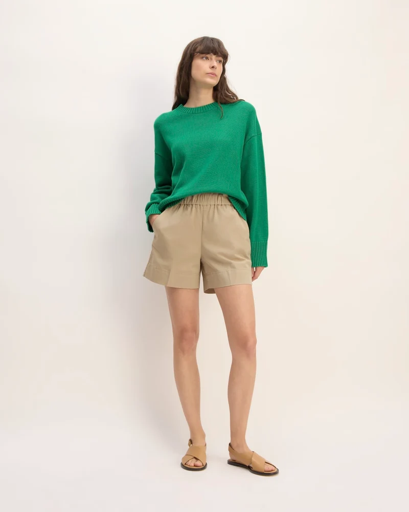 The Easy Short | Trench Coat Khaki