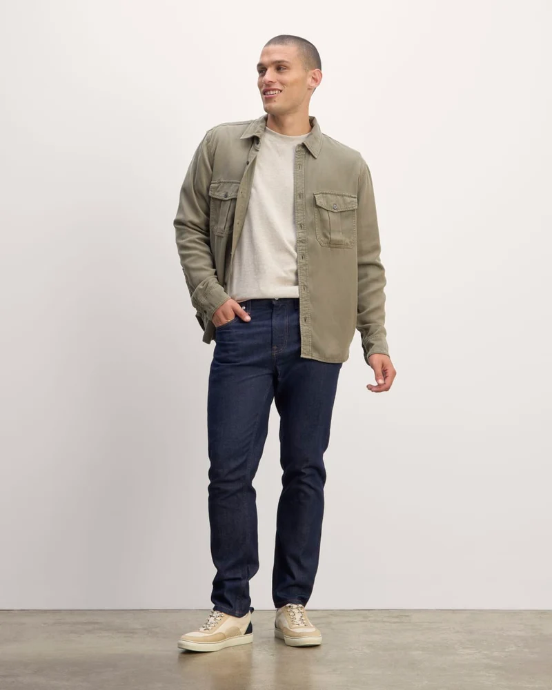 The Organic Taper Jean | Pure Blue