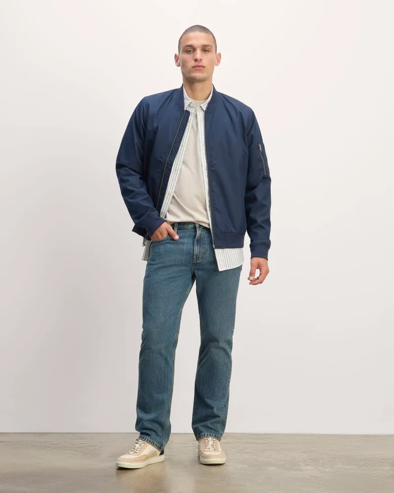 The Authentic Straight Jean | Whisper Blue