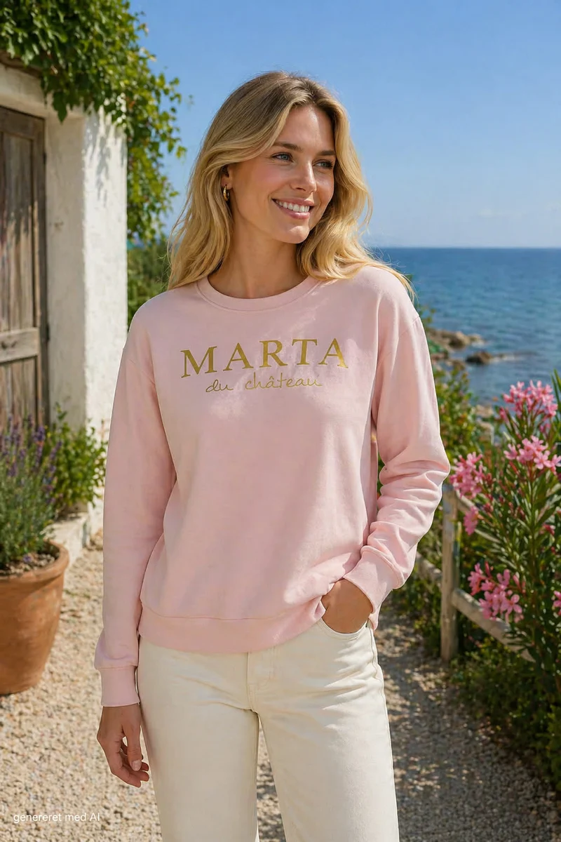 Sweatshirt Marta rosa