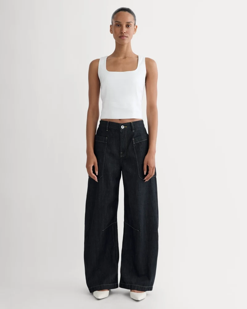 The Gardener Pull-On Jean | Dark Indigo