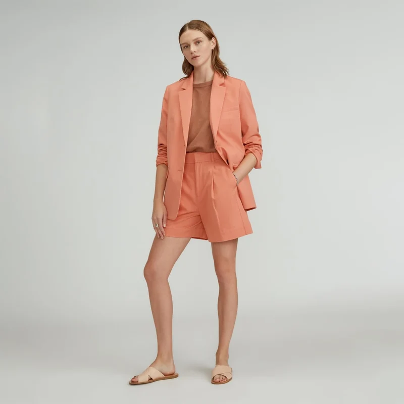The Draper Short in Buttersmooth | Tawny Pink