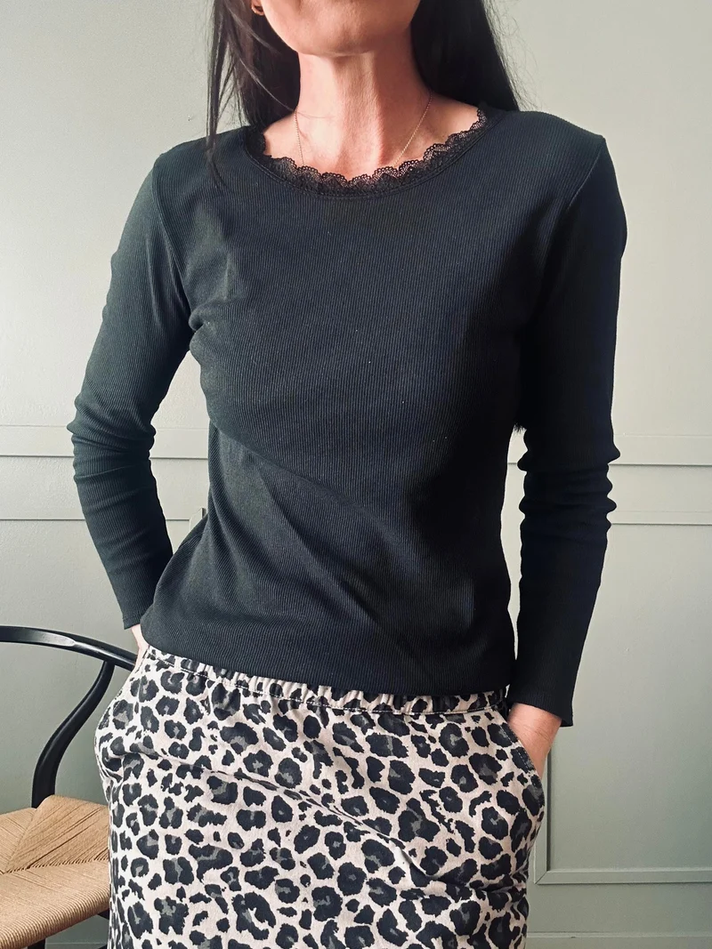 Blus Masha - Black