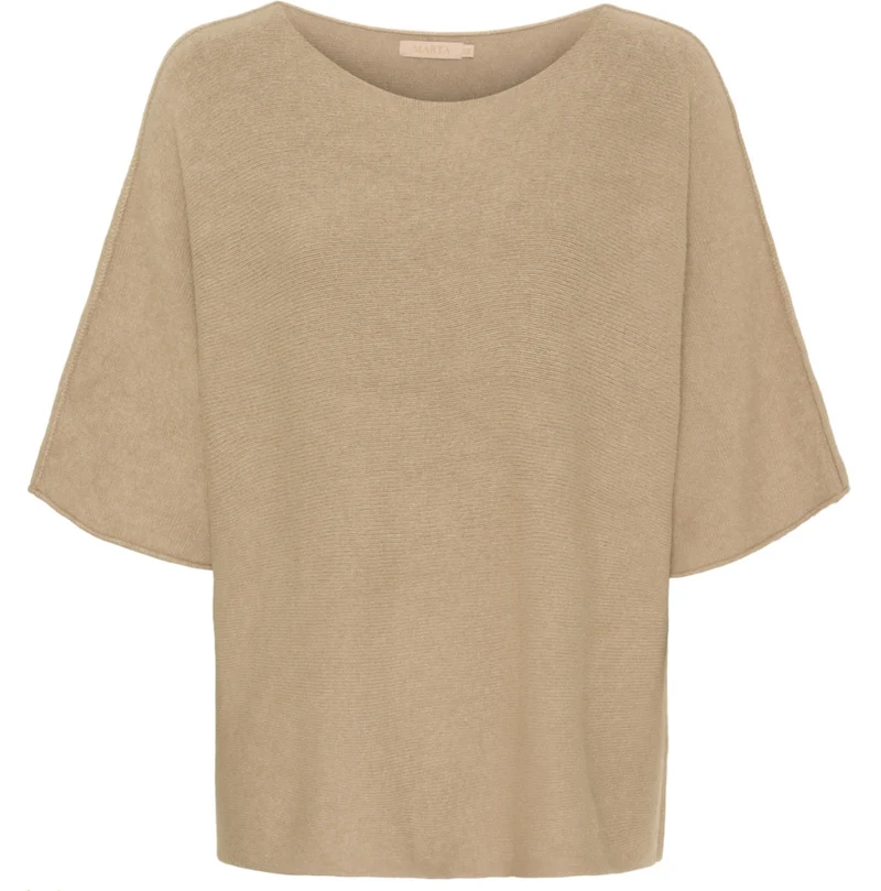 Blus Sia Light camel – Oversize
