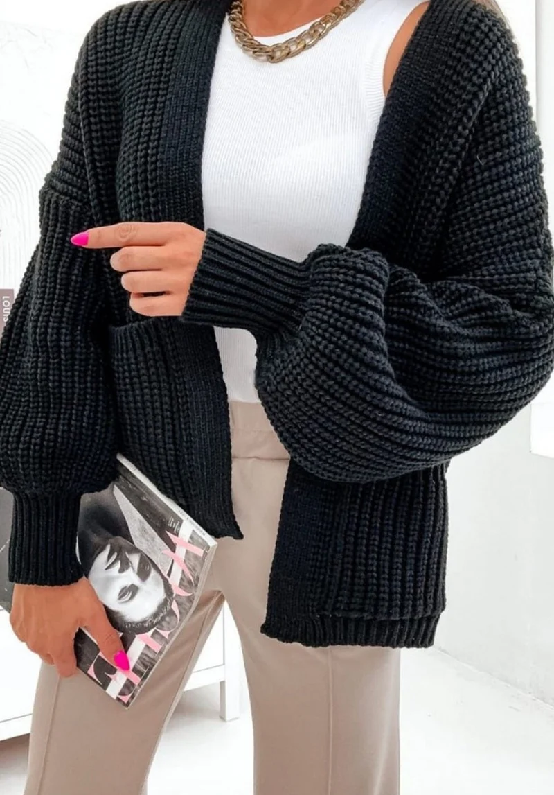 Cardigan Emma svart