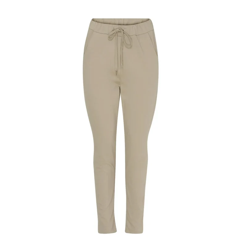 Byxor Luna Mörk beige