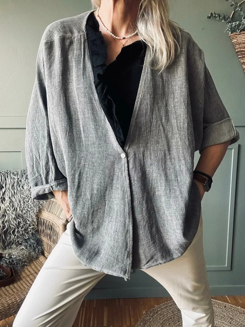 Cardigan HANNA Stone linmix