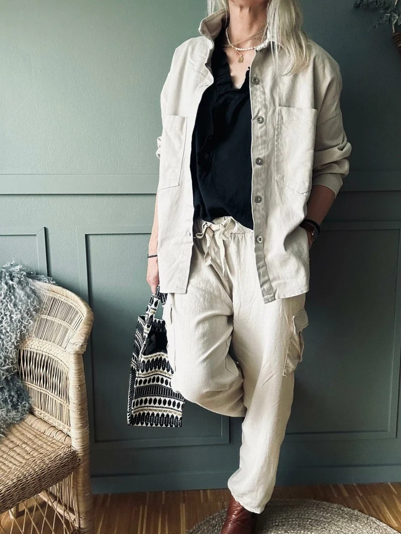 Cool denimjacka – Oversize