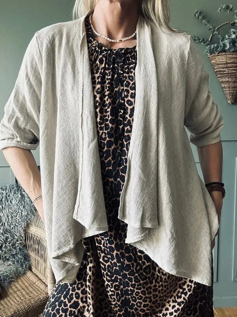 Cardigan Lianna linblandning