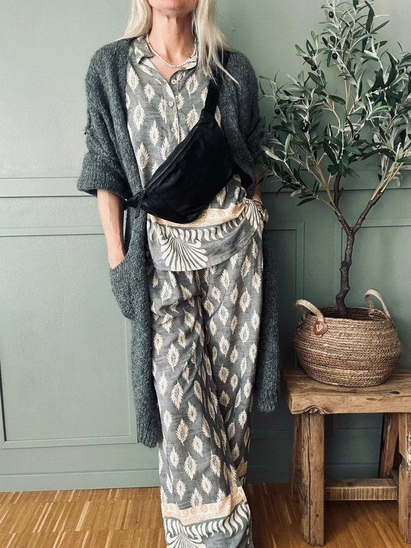 Cardigan Megan Grey