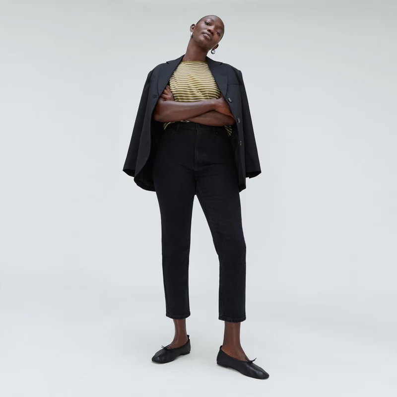 The Cheeky Hourglass Jean | Coal | 28.5" Inseam