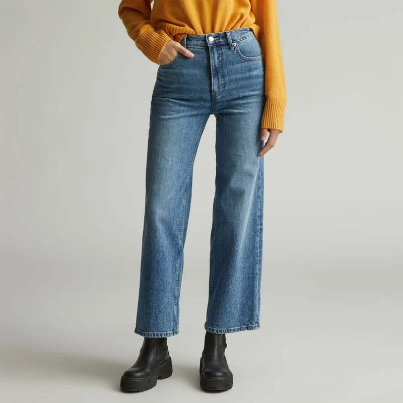 The Way-High® Sailor Jean | Sail Blue | 27.5" Inseam