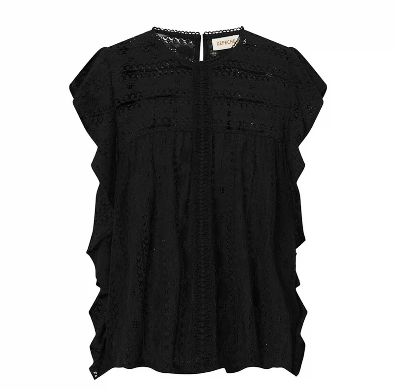 Blus spets Nelly - Black