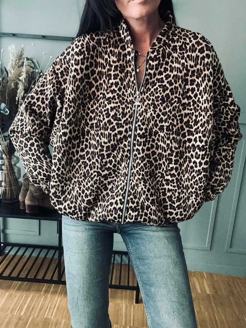 Cool leopardjacka