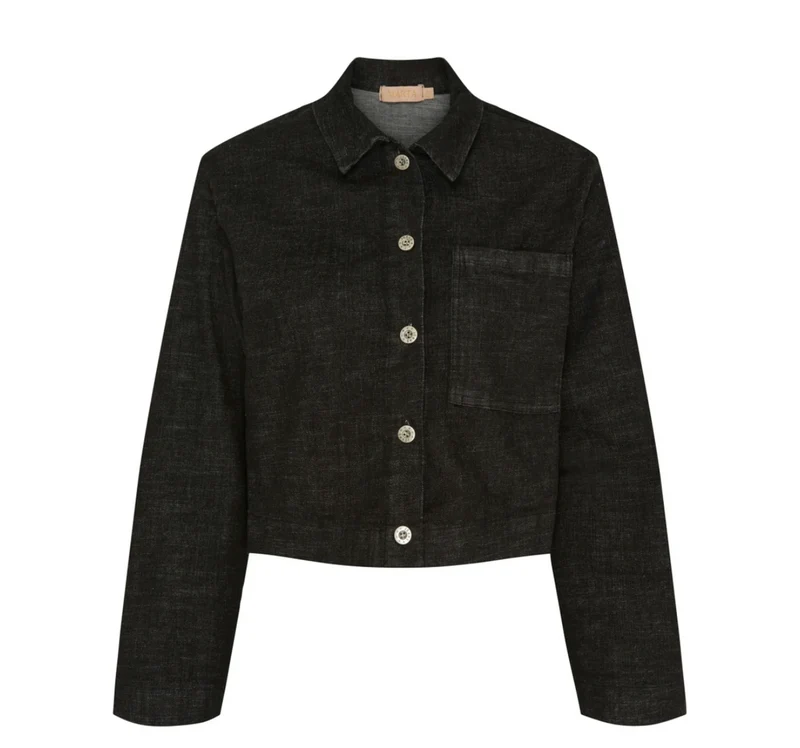 Skjorta Denim med stretch
