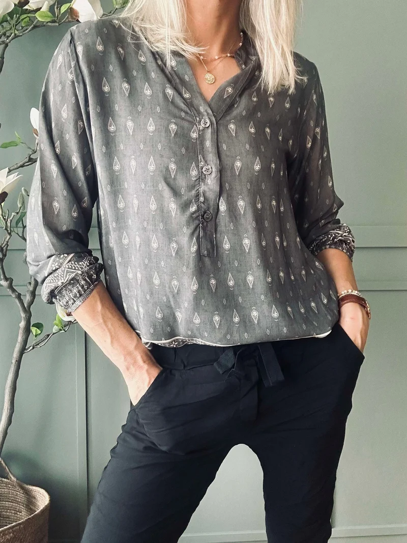 Bluse Ella Grey