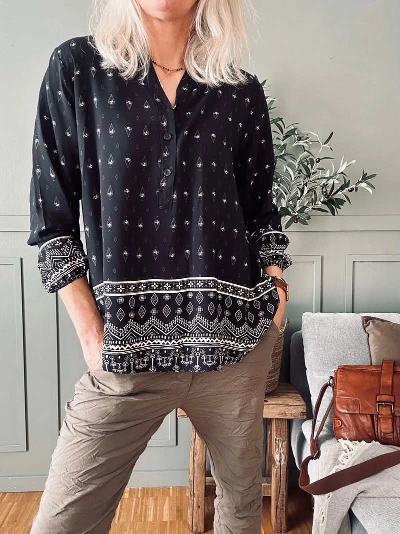 Blus Ella svart