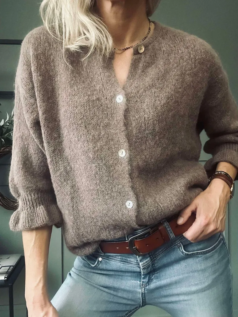 Cardigan Juliana - Fango