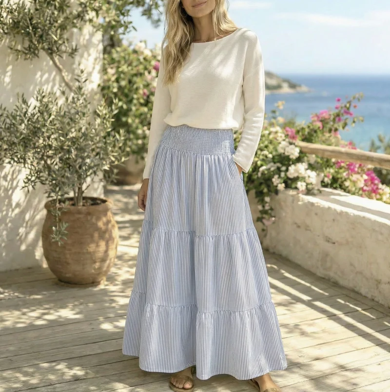Blus Dagmar supermjuk kvalitet – Off white