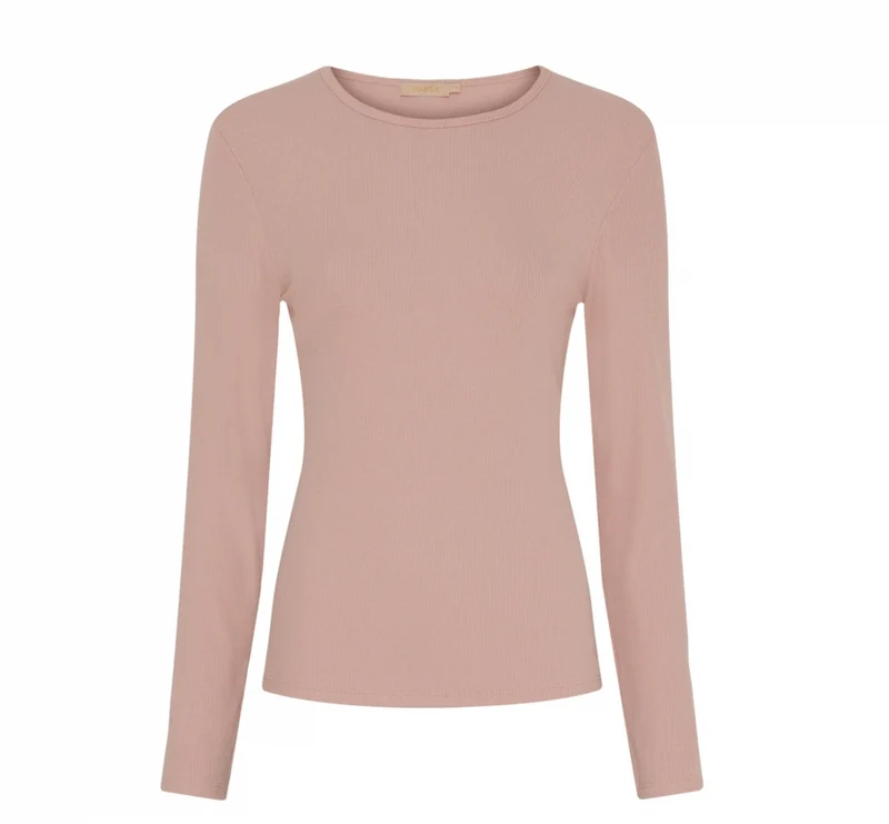 Blus Ingrid Longshirt - Rose