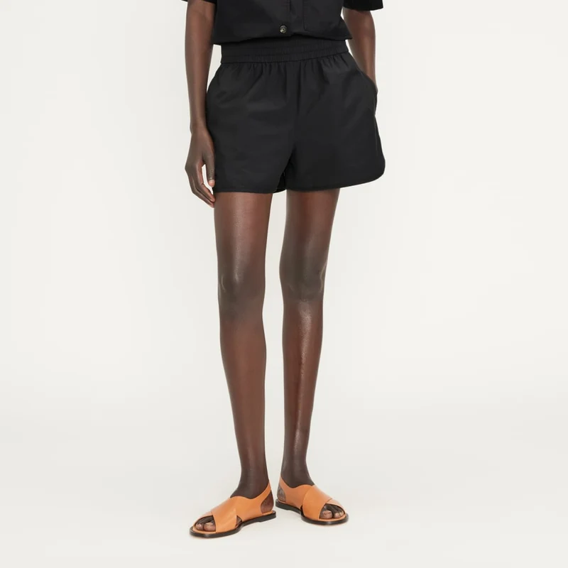 The Poplin Boxer Short | Black