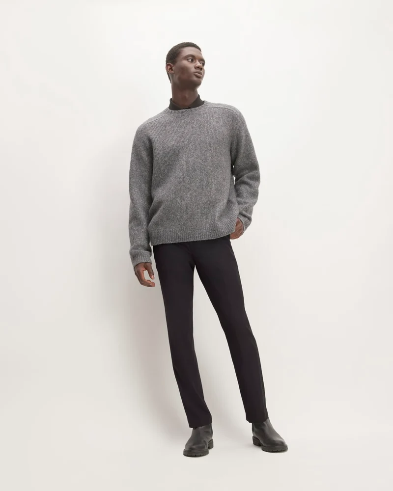 The Italian Wool Pant | Black
