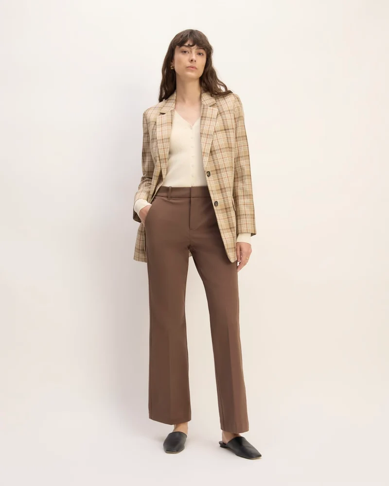The Bi-Stretch Flare Pant | Cocoa