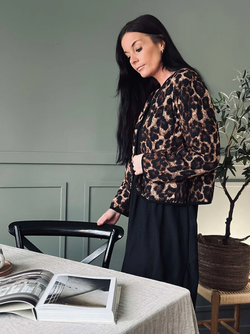 Jacka Quilt Leopard