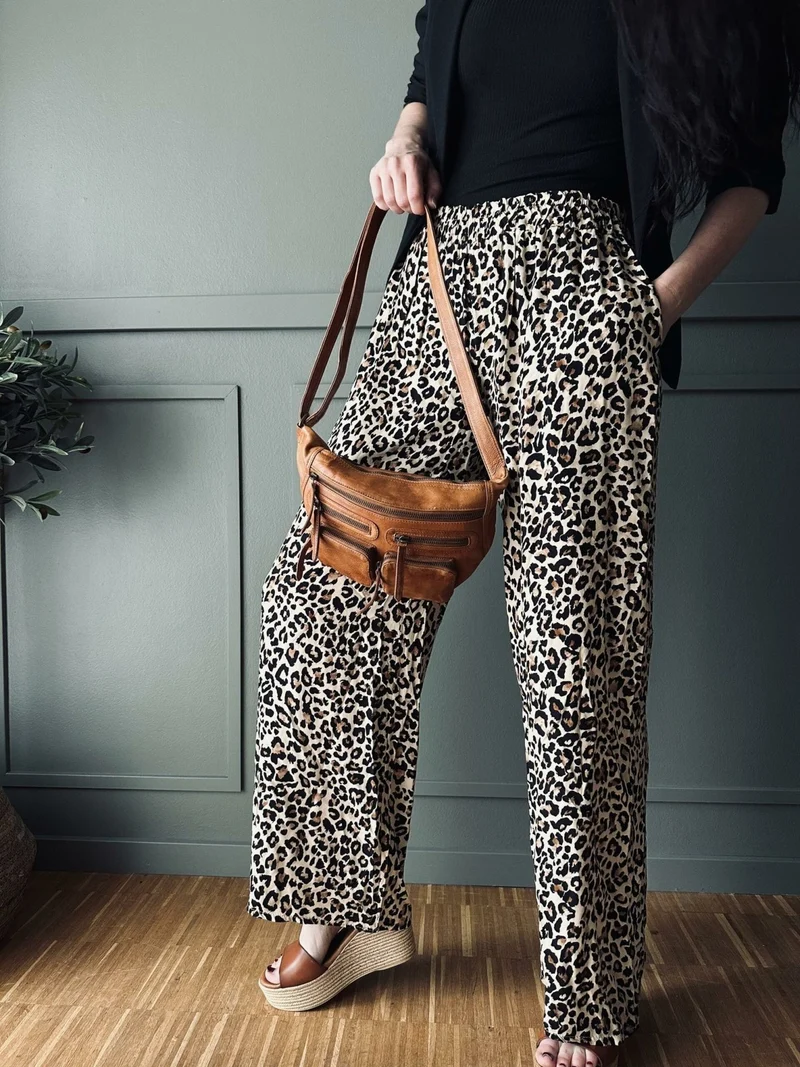 Byxor Leopard