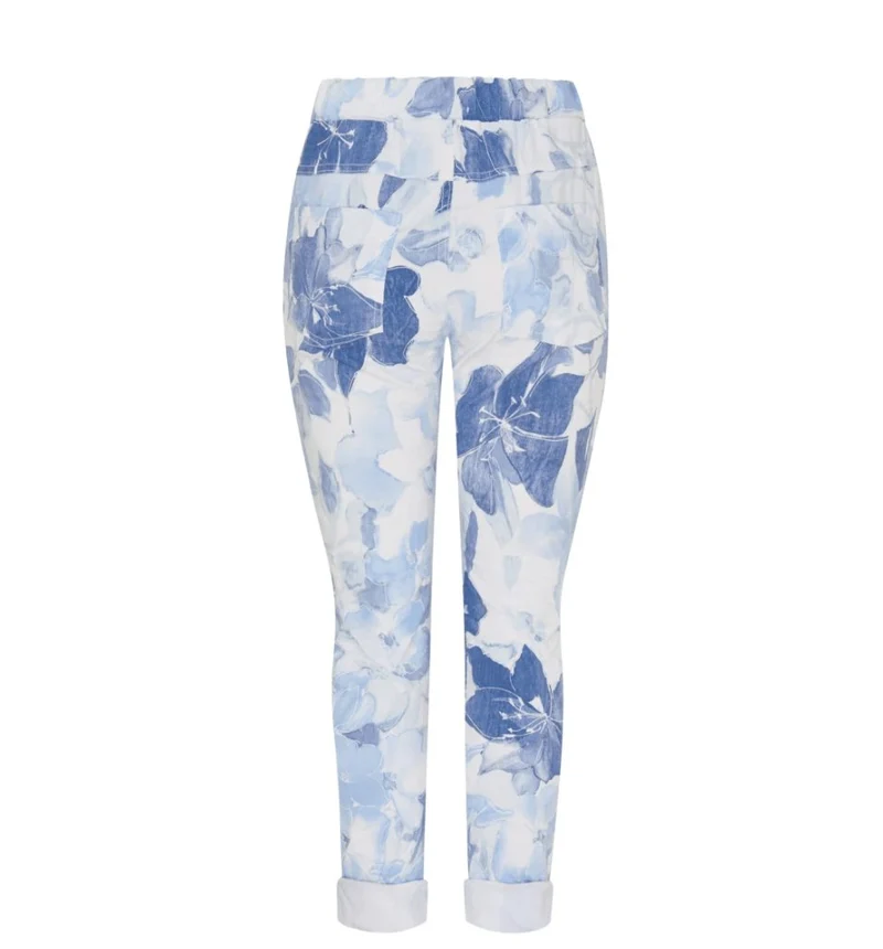 Byxor FLOWER Blue