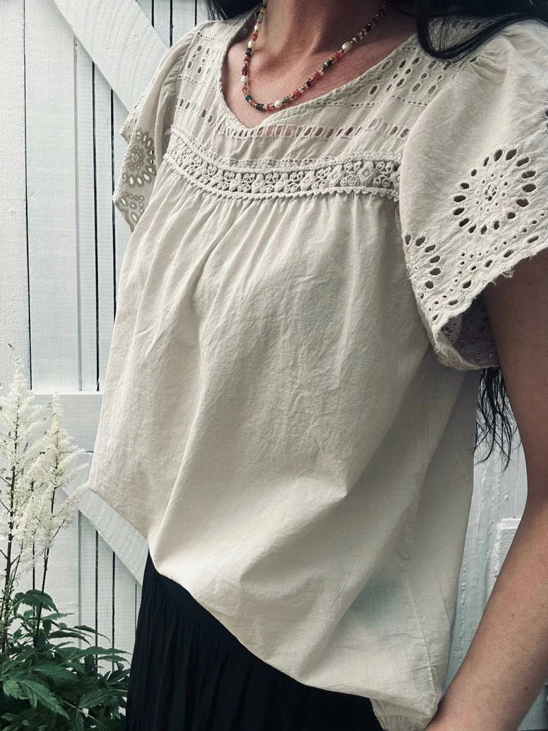 Summer blus beige