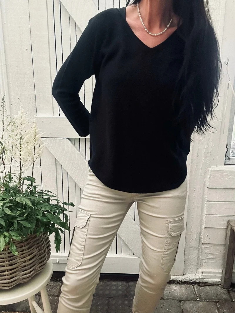 Bluse SOFT – Black