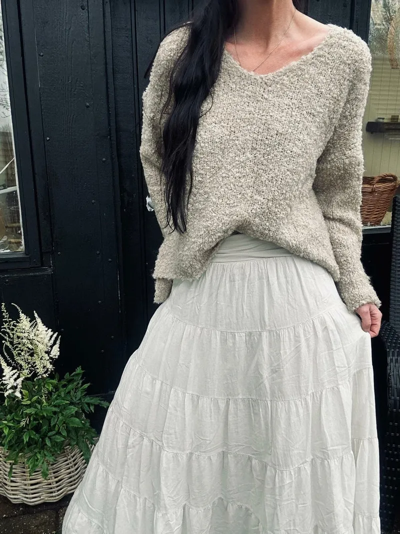 Blus Naomi beige