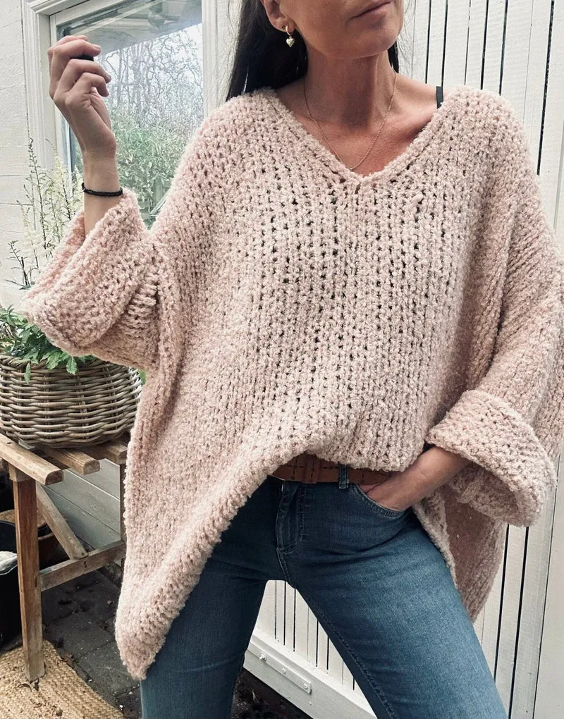 Oversize Cozy – Soft Rose