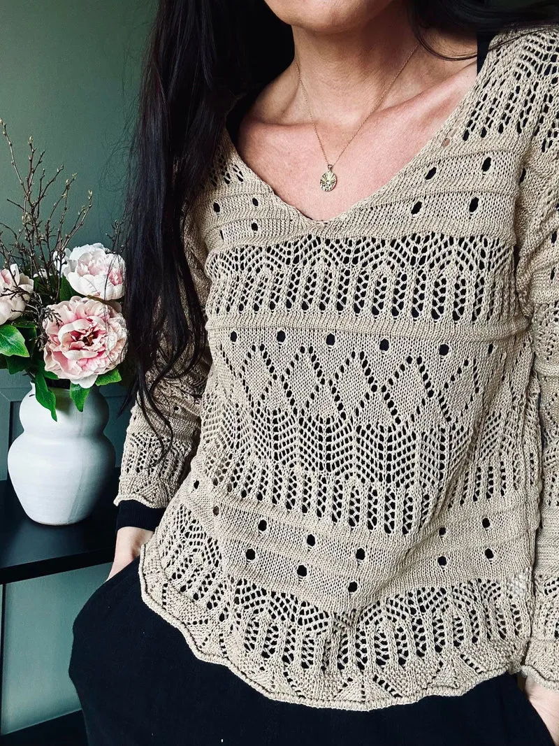 Blus Viga Beige