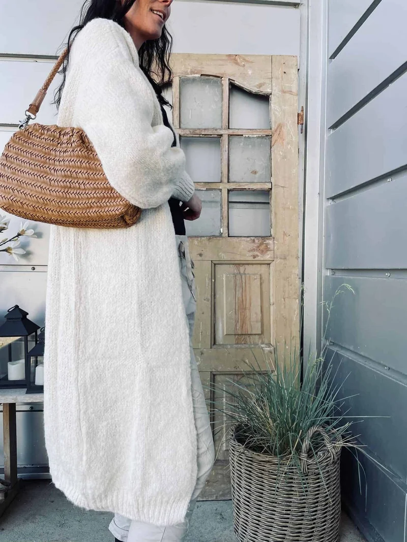Cardigan Lilly off-white – One size