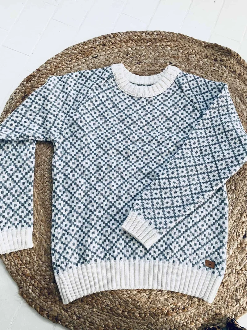 TINKA Sweater i merinoull – XL