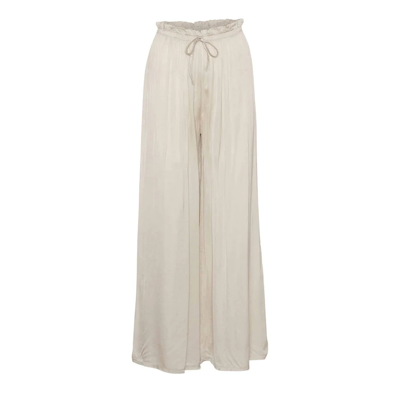 Byxor med vidd CLEO – Creme