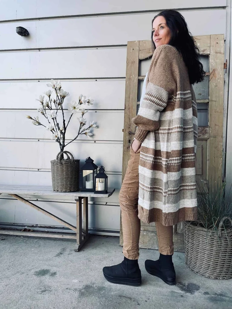 Cardigan Alma Camel