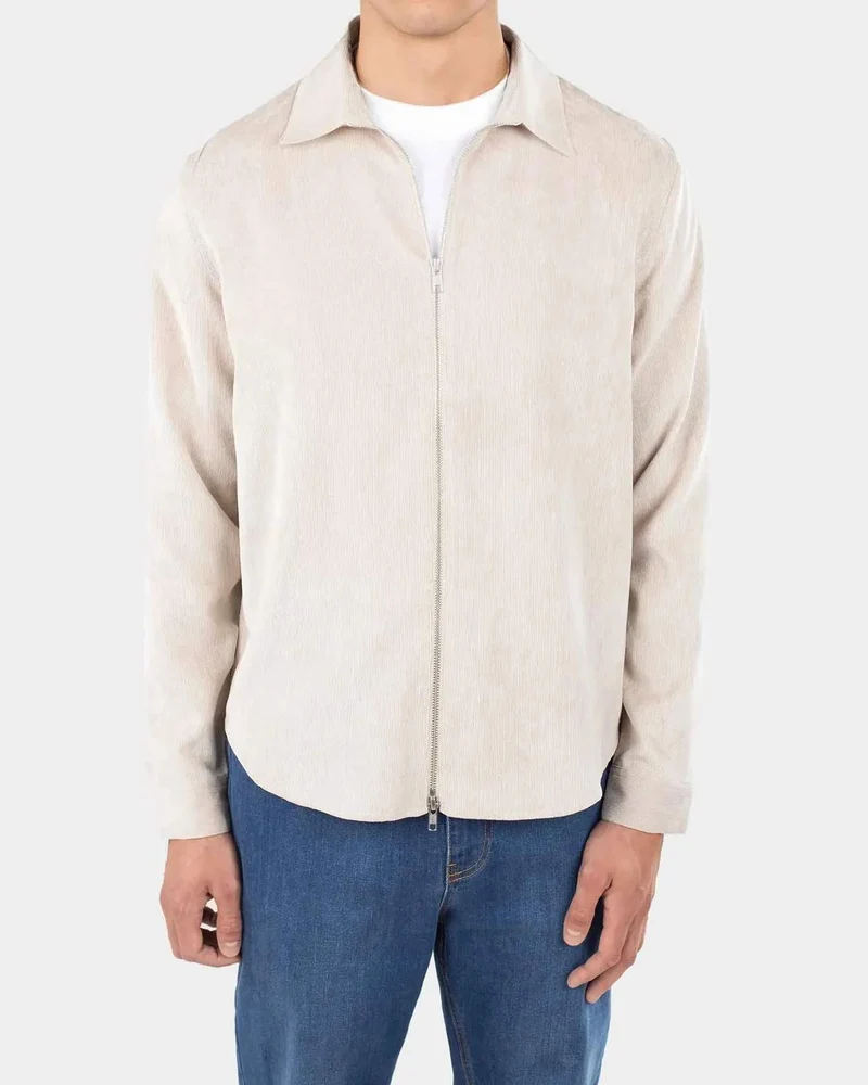 Aden Cord Zip Overshirt
