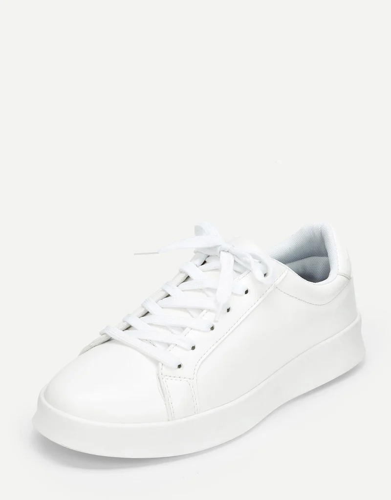 Lace Up Low Top Sneakers