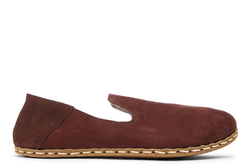 Men's Barefoot Grounding Slip-on Shoes / Redwood