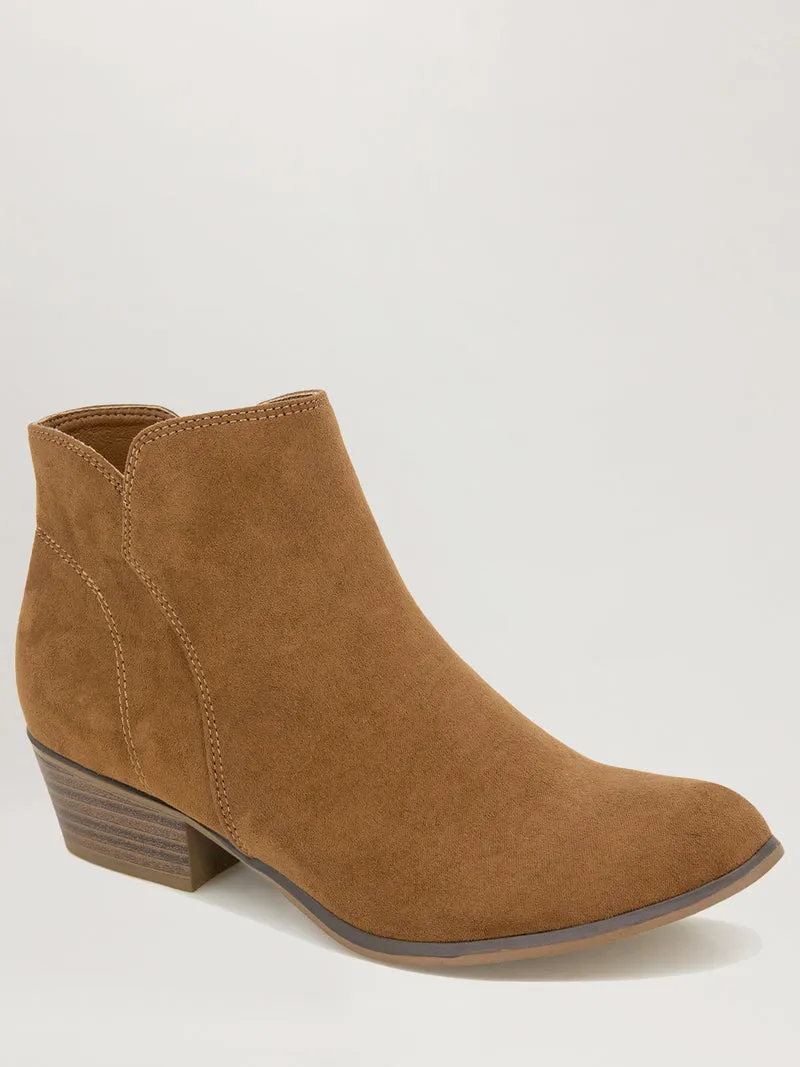 Tacey Faux Suede Bootie