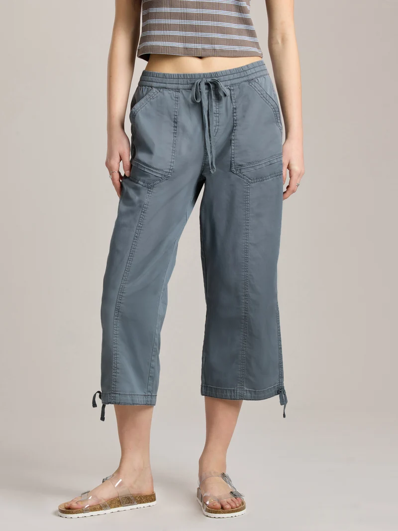 Cherianne Solid Crop Pant