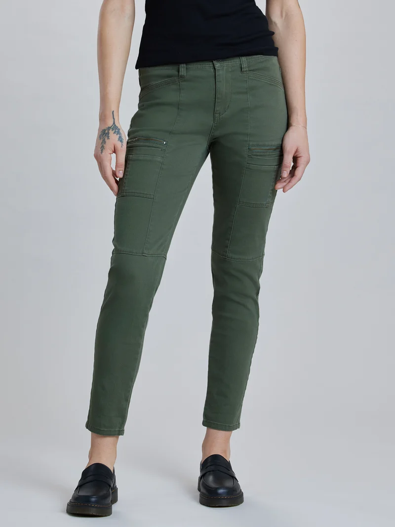 Claire Skinny Zip Cargo Pant
